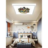 Gökyüzü Panel Harry Potter Led Lamba-Çocuk Odası avize-60x60-6400k-beyaz ışık-led-panel-armatür-60watt-YENİ Modern - 1