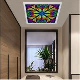 Gökyüzü Panel Koridor 60WATT-60 x 60 -Led Avize- Yeni Model Aydınlatma- Kare Tavana Yapışık-Kolay Montaj Avize - Beyaz - 1