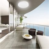Gökyüzü Panel Lüks Balkon Yuvarlak Avize 25WATT-30 cm x 30 cm Lüks LED Aydınlatma, Yuvarlak Balkon Avize - Beyaz - 1