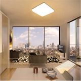 Gökyüzü Panel Lüks Oturma Odası Avize 25WATT-30 cm x 30 cm Lüks LED Aydınlatma, Avize Modelleri, Salon Avize (Yeni) - Beyaz - 1