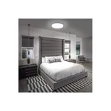 Gökyüzü Panel Lüks Yatak Odası Yuvarlak Avize 25Watt-30Cm X 30Cm Lüks Led Aydınlatma, Yuvarlak Yatak Odası Avize