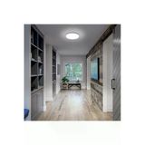 Gökyüzü Panel Lüks Yuvarlak Avize 25Watt-30Cm X 30Cm Lüks Led Aydınlatma, Lüks Yuvarlak Koridor-Hol Avize