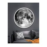 Gökyüzü Panel Moon Led Aplik, 30Cm Çap, Led 25Watt, Duvar Aplik, Yatak Odası Aplik, Duvar Lambası, Aplik Modelleri