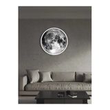 Gökyüzü Panel Moon Led Aplik, 30Cm Çap, Led 25Watt, Modern,Duvar Aplik,Yatak Odası Aplik, Duvar Lambası, Led Aplik