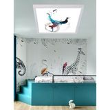 Gökyüzü Panel Rock Man Ledli AVIZE-60 x 60 LED Panel Tasarım Kare LED AVIZE-60W-6500K- Genç Işıklandırma - Beyaz - 1