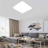 Gökyüzü Panel Salon Avize 25WATT-30 cm x 30 cm Lüks LED Aydınlatma, Avize Modelleri, Oturma Odası Avize (Yeni) - Beyaz - 1