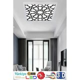 Gökyüzü Panel Selçuklu Desen 54W Yeni Nesil Aydınlatma 60X60 Led Avize
