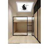 Gökyüzü Panel Yakuza Genç Odası - Ev Ledli Avize- 54W Modern Tasarım 60X60 -Beyaz Işık-Homojen Aydınlatma