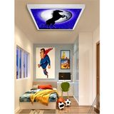 Gökyüzü Panel Yeni Genç Odası AVIZE-60 cm x 60 cm -60WATT KARE-LED-6500 Kelvin (BEYAZ)-30M2 Alan Homojen Aydınlatma- - 1