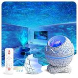Gökyüzü Projeksiyon Gece Lambası, 16 Adet Işık Yansıtma, Bluetooth Hoparlörlü, Zamanlayıcılı Otomatik Kapanma, Ayarlanabilir Parlaklık, Uzaktan Kumandalı, Çocuklar İçin Yıldız Galaksi Projektörü