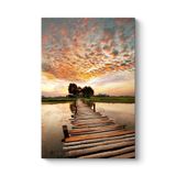 Göl ve İskele Tablosu 40 x 60