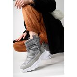 GoLand Khayt Delta Su Geçirmez Water Proof Hafif Kadın Kar Botu Gümüş 39