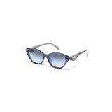 Golara Mavi Retro Cat Eye Kemik Çerçeve UV400 Unisex Vintage Retro Güneş Gözlüğü