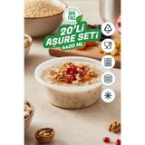 GOLCIA 20'li Aşure Seti - Mikrodalgaya Dondurucuya Uygun - Sağlıklı Saklama Kabı