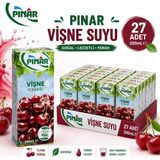 Gölcük Pınar Vişne Meyve Suyu 200 ml x 27 Adet
