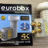 Gold 4 Çıkışlı 4Lü Dörtlü Hd 3D 4K Lnb Lenebe Elenbi