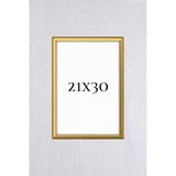 Gold A4 Çerçeve 21X30cm Evrek Belge Poster Fotoğraf Çerçevesi Camsız Pvc Asetat Mevcut