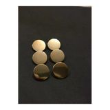 Gold Altın Büyük Pulmetal Para Model Düğme Büyük Boy Metal Düğme Trençkot Ve Kaban Düğmesi-6Lı Paket