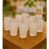 Gold Ambalaj Kristal Rakı Bardağı 175 cc 10'lu Tek Kullanımlık Şeffaf Kokteyl ve Rakı Bardağı