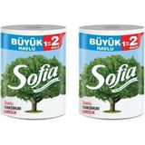 Gold Ambalaj Sofia - Kağıt Dev Havlu Büyük - 2 Rulo - Beyaz