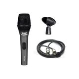 Gold Audio Pro-56 Profesyonel Vocal Dinamik Kablolu El Mikrofon 5 Metre Roxtone Kablo