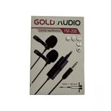 Gold Audio YM-200 2 Yollu Pilli Telefon Yaka Mikrofonu