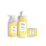 Gold Aura Vücut Peelingi + Gold Aura Duş Jeli + Gold Aura Köpük Sabun