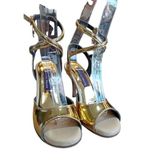Gold Ayna 8.5 Cm Topuk Boyu 13 PONT Deri Kadın Tango ve Latin Dans Ayakkabısı (Altın, EU Ayakkabı Beden Sistemi, Yetişkin, Sayısal, Orta, 36)