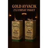 Gold Ayvacık Soğuk Sıkım Sızma Natürel 2*5 Lt Zeytinyağı - 10 lt