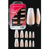 Gold Beauty 100'lü Takma Tırnak (kısa Balerin) Ombre
