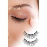 Gold Beauty 4d Kolay Uygulanabilir Doğal İpek Takma Kirpik E15