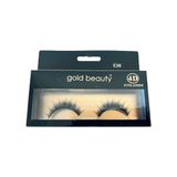 Gold Beauty 4d Kolay Uygulanabilir Doğal Ipek Takma Kirpik E36