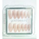 Gold Beauty Kedi Gözü Takma Tırnak 12 Li Ep-1527 - 11 Pudra