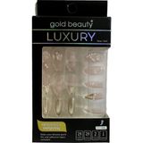 Gold Beauty Taşlı Takma Tırnak