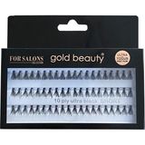 Gold Beauty Ultra Yoğun Short Takma Kirpik Tekli 10 Ply Siyah Renk Profesyonel Makyaj İçin