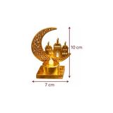 Gold Cami Pilli LED Işık, Askılı Fener Süsü Sarı Işıklar Peri Işıkları Aydınlatmalı Şerit LED Ramazan Süsü LED Işık - 1 m - 00 Beyaz