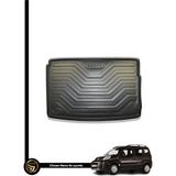 Gold Citroen Nemo Rubber Yumuşak 3D Bagaj Havuzu - Siyah
