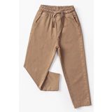 Gold Class Kidswear Çift Cepli Lastikli Bel Gabardin Erkek Çocuk Pantolon