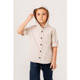 Gold Class Kidswear Kapüşonlu Cepli Katlanabilir Kol Erkek Çocuk Gömlek