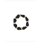 Gold Detaylı Taş Bileklik W27BLK002