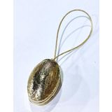 Gold Dore Oval Mıknatıslı Perde Tutacağı Magnetik Toka Kaplama Çelik Telli Dekoratf Perde Mandalı