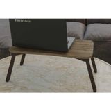 Gold Falez Laptop Sehpası Ayak Montajlı Çalışma Kahvaltı Masası Ceviz