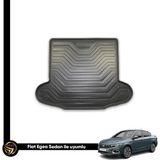 Gold Fiat Egea Sedan 2015 ve Sonrası Flom Araca Birebir Uyumlu Bagaj Havuzu - Siyah