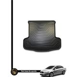Gold Fiat Linea Rubber Yumuşak 3D Bagaj Havuzu - Siyah