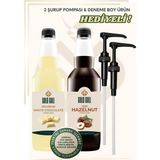 Gold Gull Beyaz Çikolata & Fındık Aromalı Kahve & Meyve Şurubu 2 x 700 ml - 1 Adet - Cafe Crema