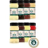 Gold Gull Beyaz Çikolata, Hindistan Cevizi, Karamel, Fındık, Vanilya, Çikolata, Lime & Çilek Aromalı Lime & Çilek Şurupları 8 x 80 ml
