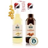 gold gull Beyaz Çikolata & Karamel Aromalı Kahve & Meyve Şurubu 2 X 700 Ml.
