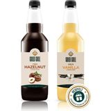 Gold Gull Fındık & Vanilya Aromalı Kahve & Meyve Şurubu 2 x 700 ml - 1 Adet - Cafe Crema