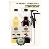 gold gull Fındık & Vanilya Aromalı Kahve & Meyve Şurubu 2 X 700 Ml.