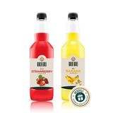 gold gull Muz & Çilek Aromalı Kahve & Meyve Şurubu 2 X 700ml